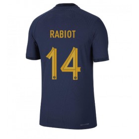 Frankrike Adrien Rabiot #14 Hemmakläder VM 2022 Kortärmad